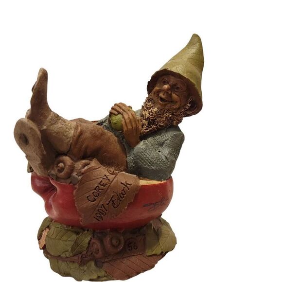 Vintage Tom Clark Gnome COREY Figurine Signed Art Fairy Troll Renaissance - Picture 8 of 8
